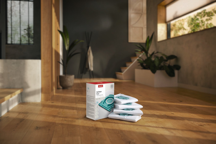 Miele TU HyClean Pure  (4 stuks) product in gebruik