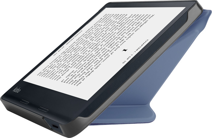 BlueBuilt Kobo Libra Colour Book Case Blauw detail