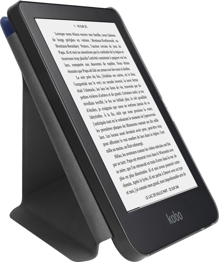 BlueBuilt Kobo Clara BW/Colour Book Case Blue detail