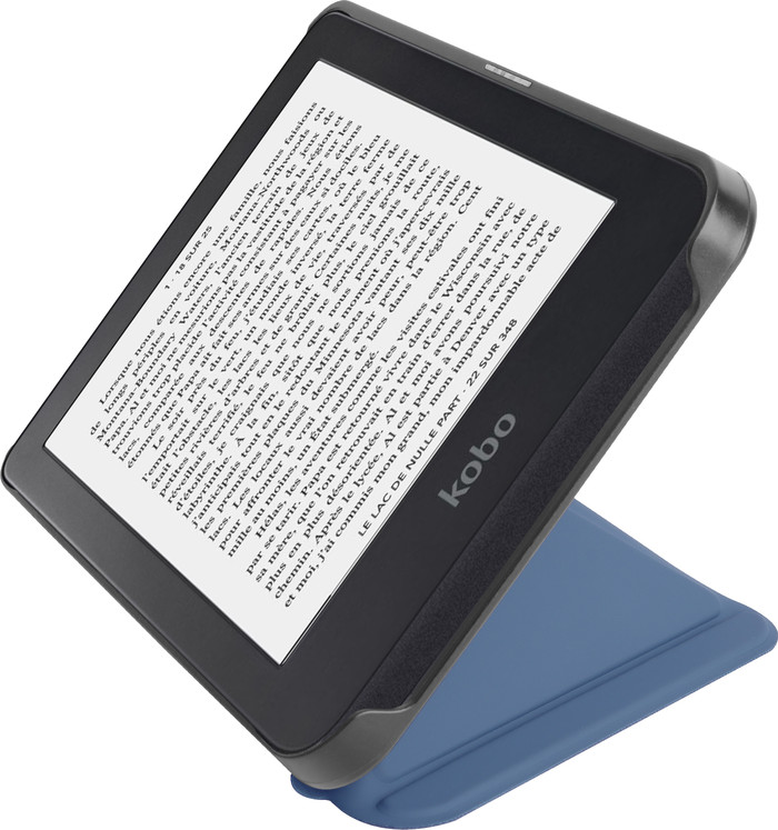 BlueBuilt Kobo Clara BW/Colour Book Case Blue detail