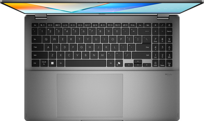 ASUS Vivobook 16 Flip OLED TP3607SA-RJ022W bovenkant