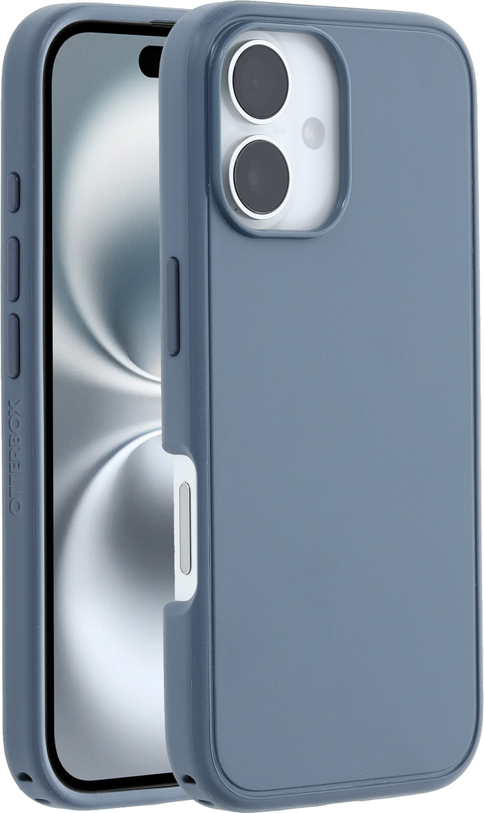 OtterBox Symmetry Apple iPhone 16 Back Cover with MagSafe Magnet Blue visual supplier