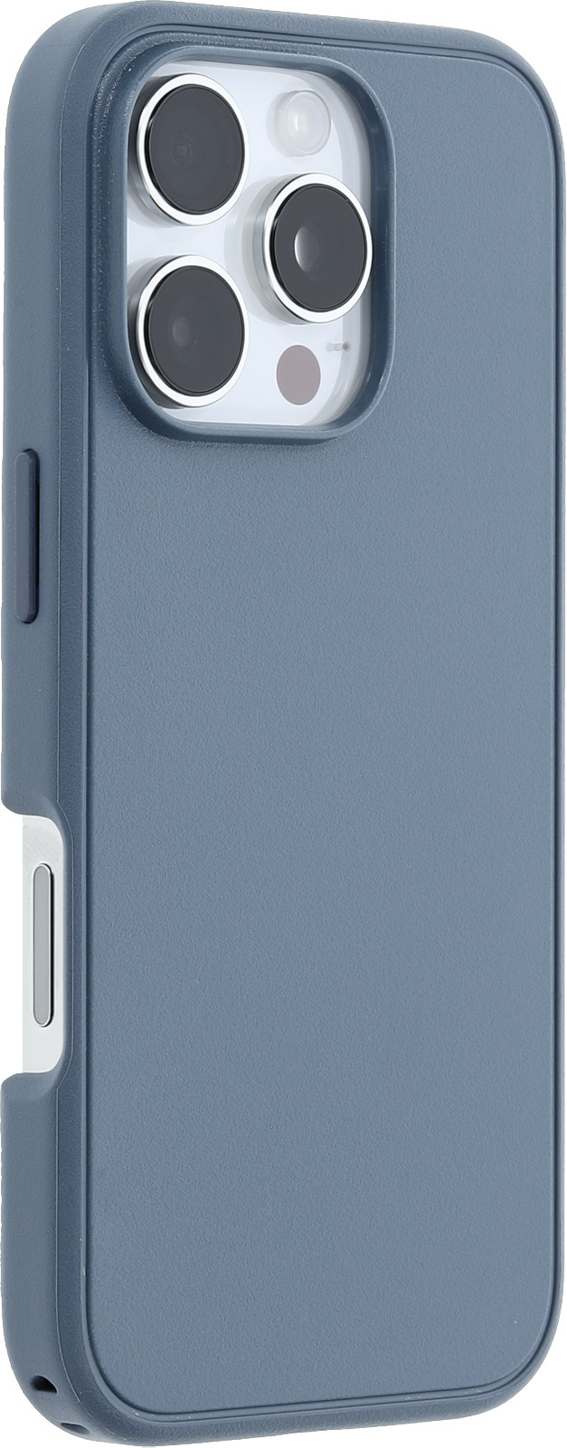 OtterBox Symmetry Apple iPhone 16 Pro Back Cover with MagSafe Magnet Blue right side