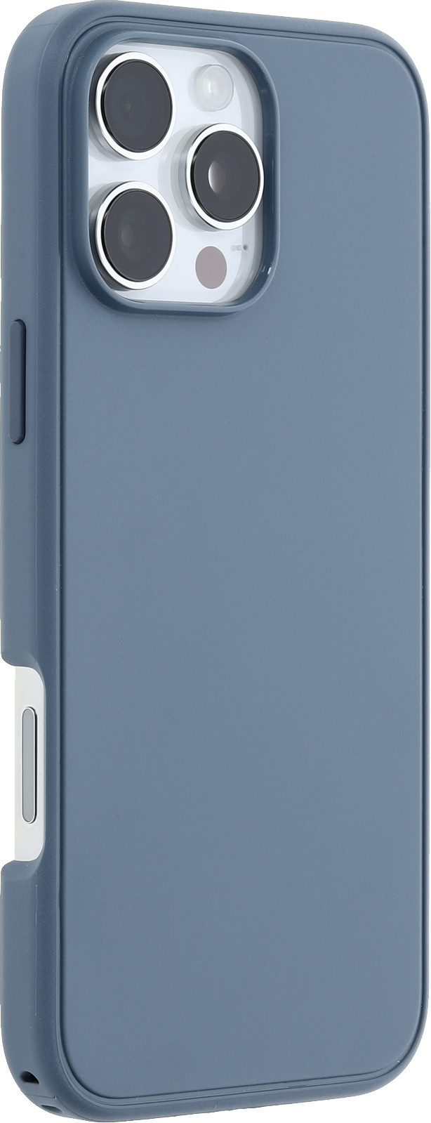 OtterBox Symmetry Apple iPhone 16 Pro Max Back Cover with MagSafe Magnet Blue right side