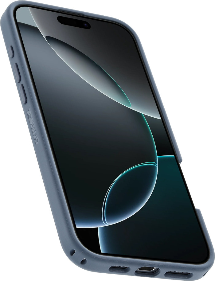 OtterBox Symmetry Apple iPhone 16 Pro Max Back Cover with MagSafe Magnet Blue back