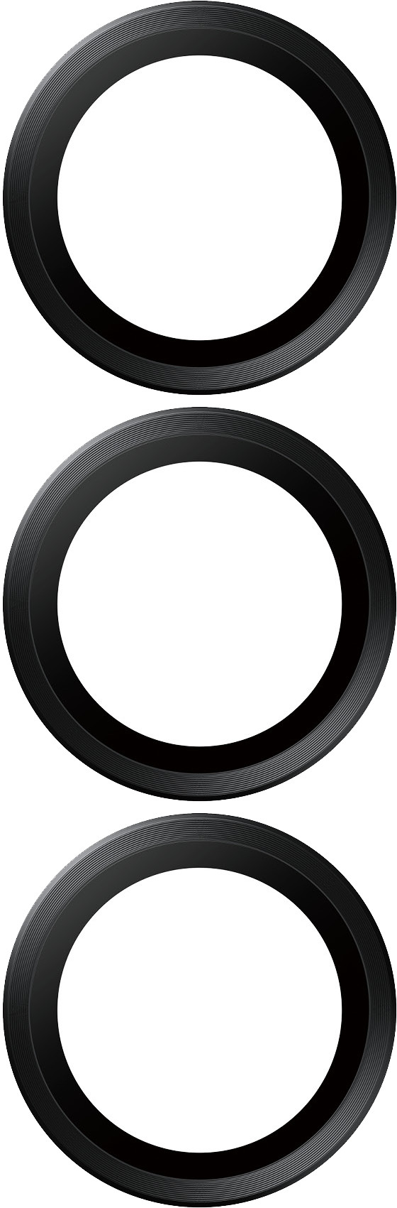 PanzerGlass Hoops Samsung Galaxy S25 Ultra Camera Lens Protector Glas voorkant