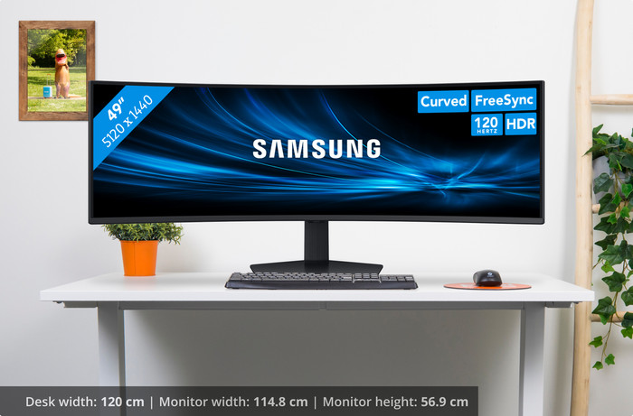 Samsung ViewFinity S9 LS49C950UAUXEN visual Coolblue 1