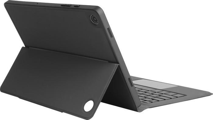 BlueBuilt Samsung Galaxy Tab A9 Plus Toetsenbord Hoes QWERTY Zwart achterkant