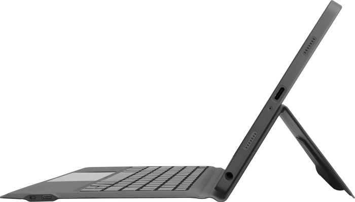 BlueBuilt Samsung Galaxy Tab A9 Plus Keyboard Cover AZERTY Black right side