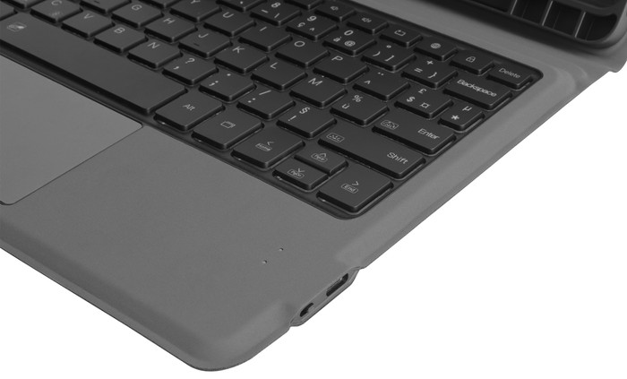 BlueBuilt Samsung Galaxy Tab A9 Plus Keyboard Cover AZERTY Black detail