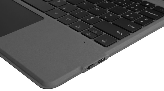 BlueBuilt Samsung Galaxy Tab S9 FE Plus/S10 Plus Keyboard Cover AZERTY Black detail