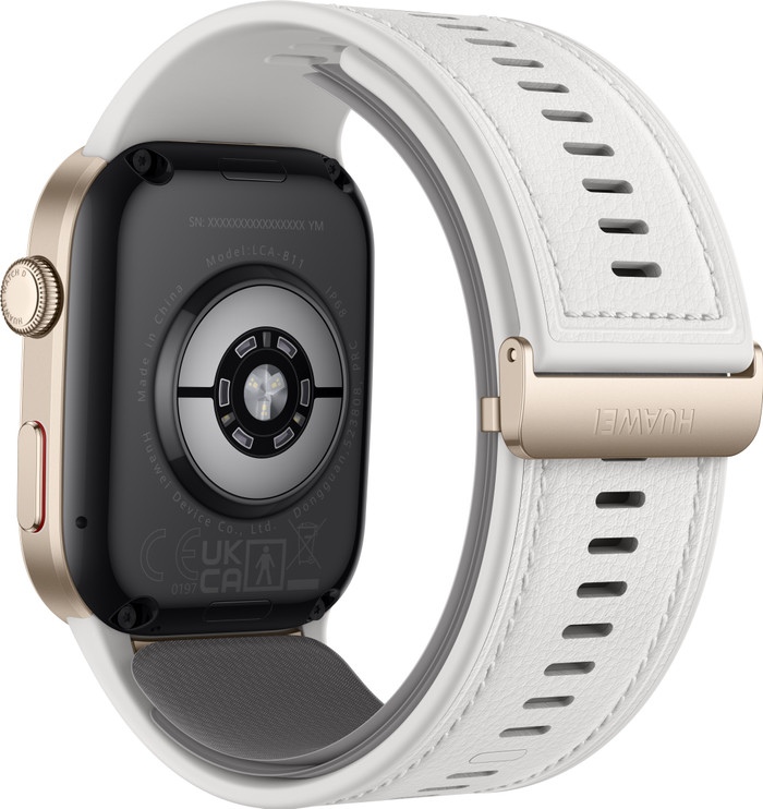 Huawei Watch D2 Goud/Wit achterkant