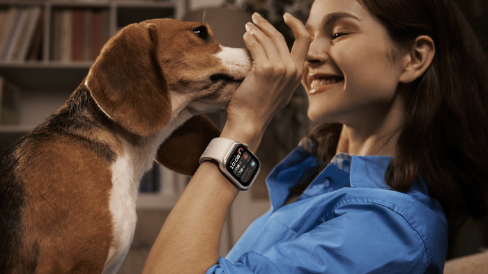 Huawei Watch D2 Goud/Wit product in gebruik