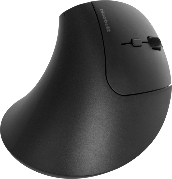 BlueBuilt Summus Pro Verticale Ergonomische Bluetooth Muis achterkant