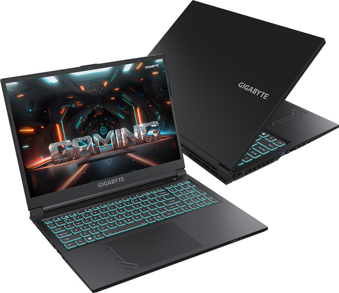 GIGABYTE G6 MF-H2DE854KH - 16" - Intel Core i7 - 16GB RAM/1TB SSD - RTX 4050 linke seite