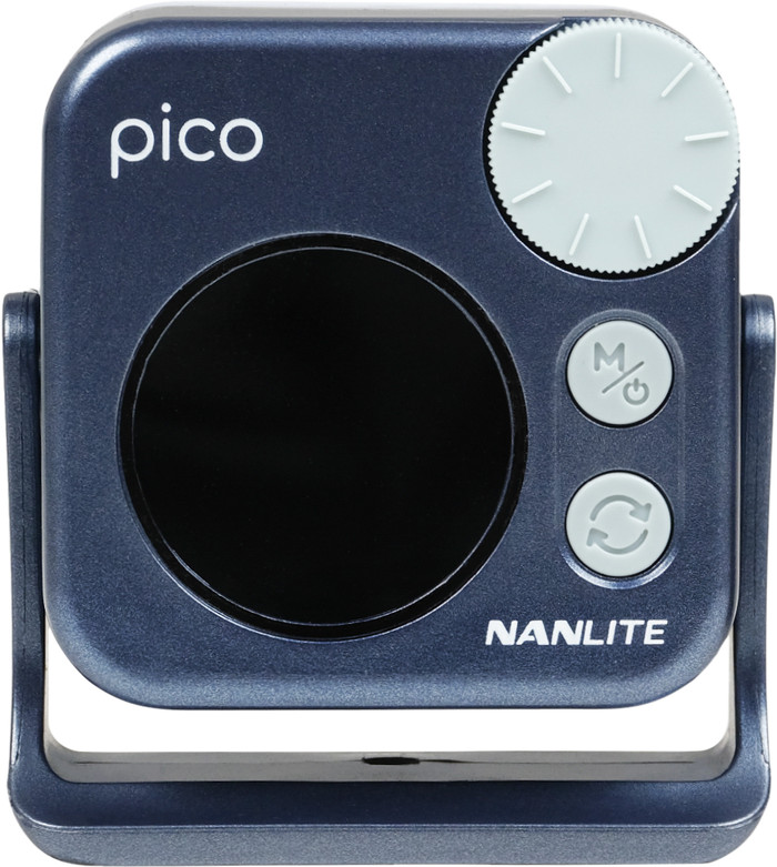 Nanlite Pico LED Mini Pocket Light Midnight Blue achterkant