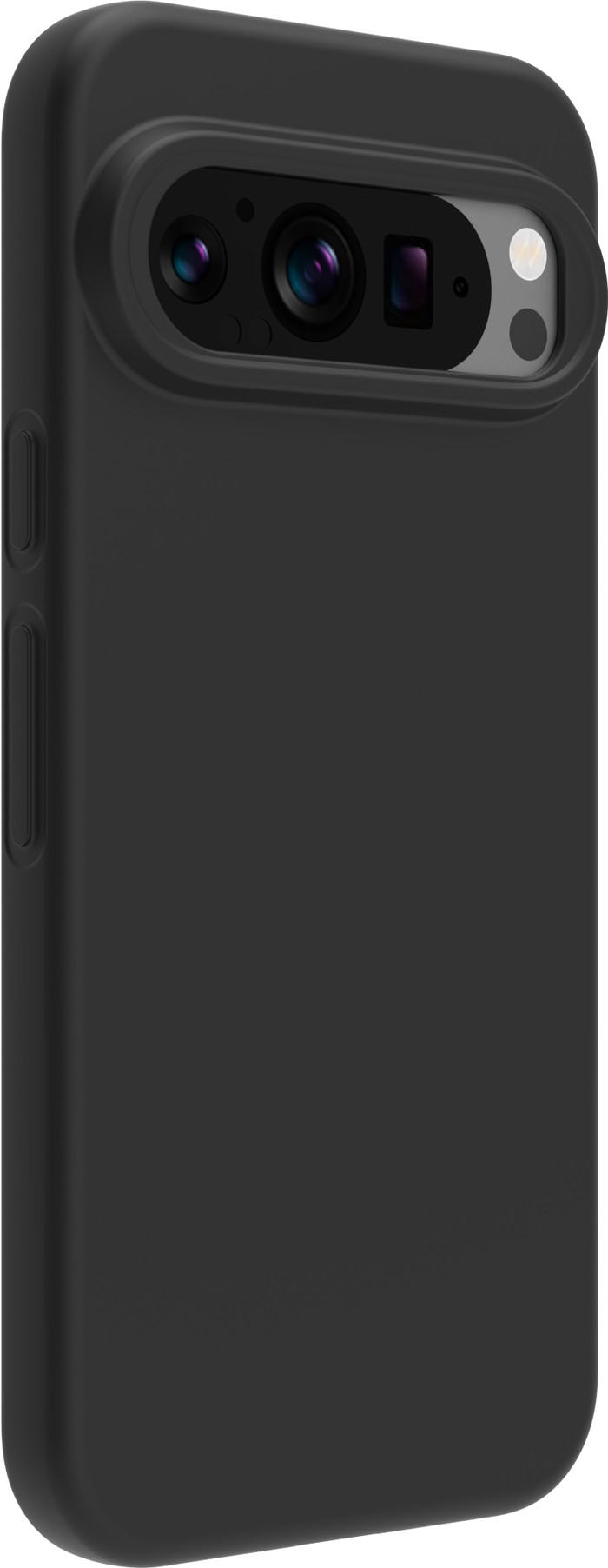 BlueBuilt Google Pixel 9/9 Pro Back Cover Zwart linkerkant
