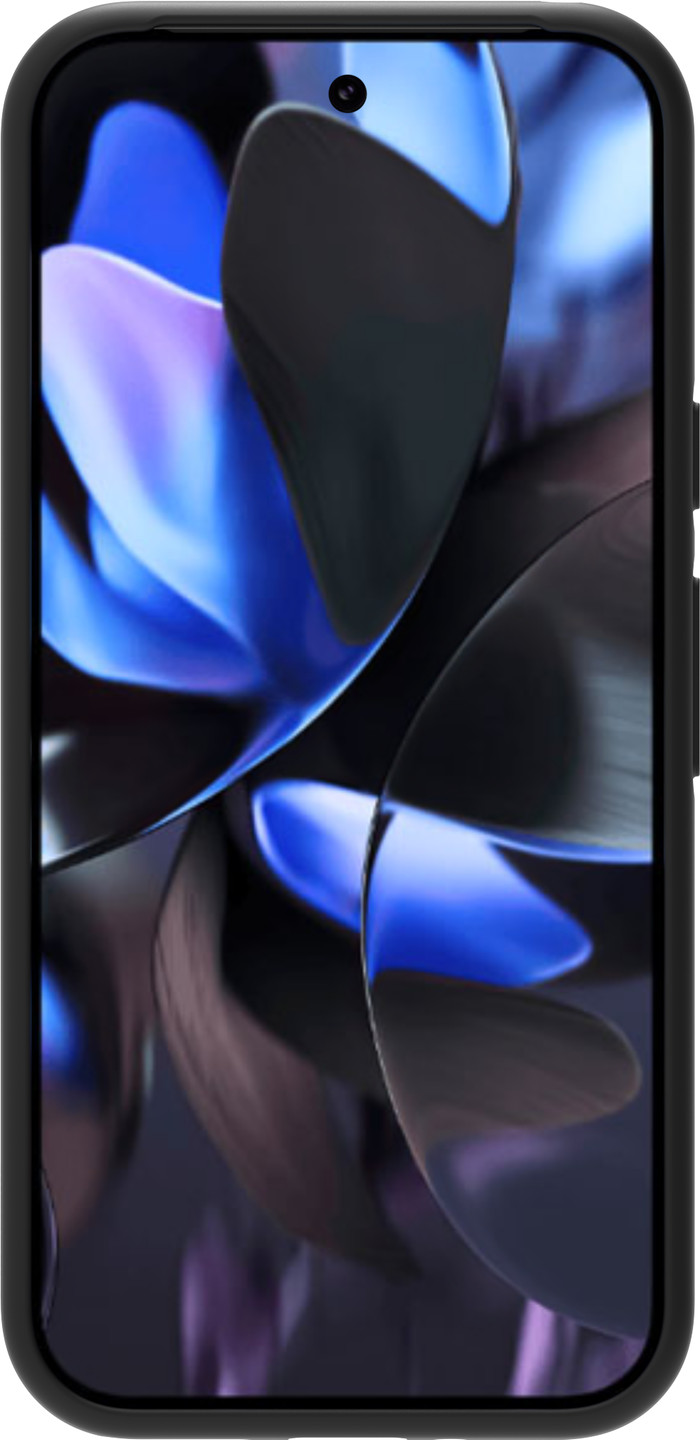 BlueBuilt Google Pixel 9/9 Pro Back Cover Zwart voorkant