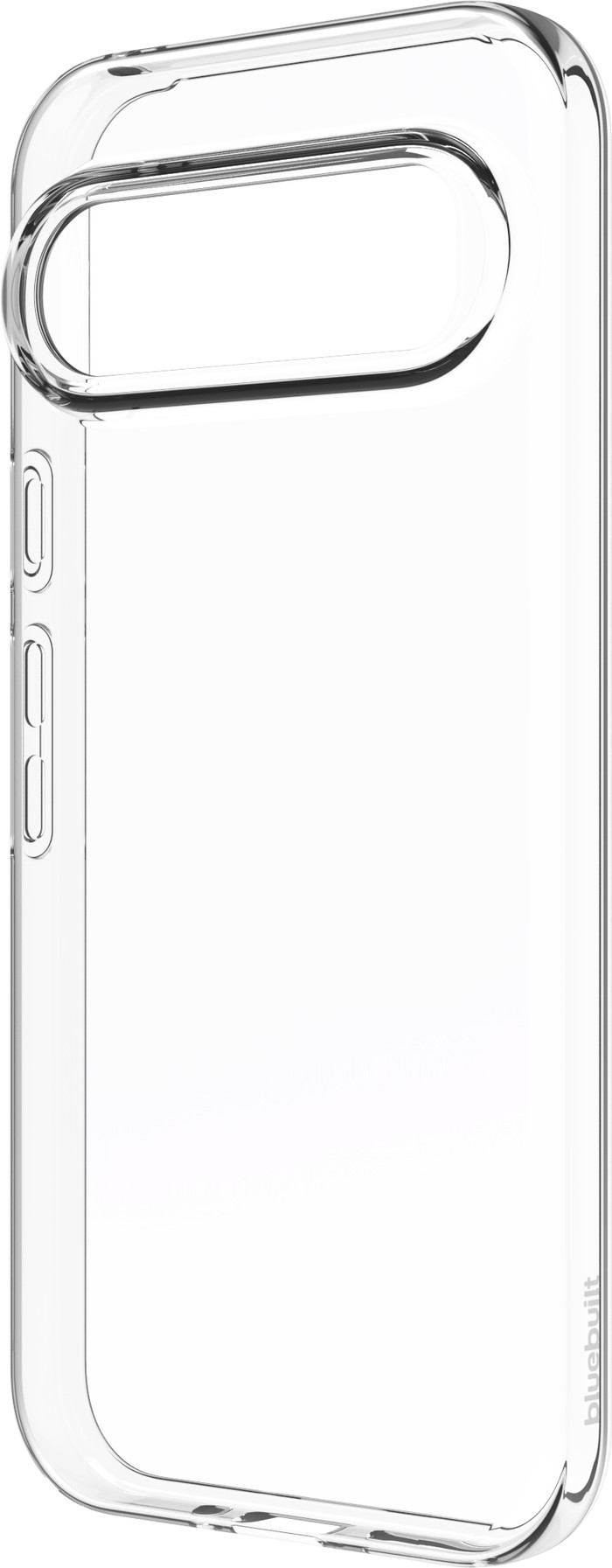 BlueBuilt Google Pixel 9/9 Pro Back Cover Transparant linkerkant