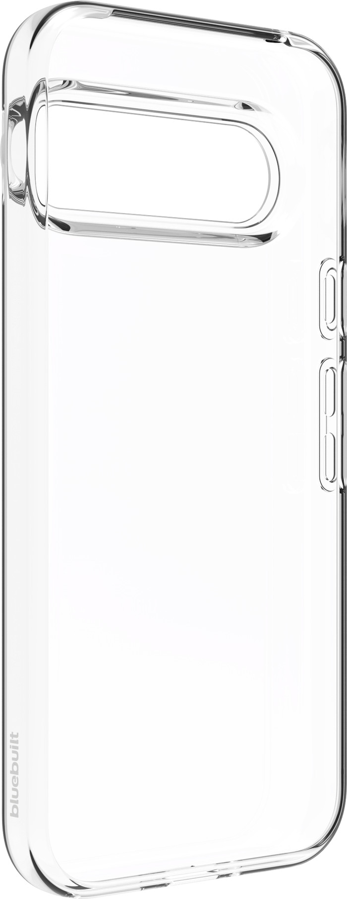 BlueBuilt Google Pixel 9/9 Pro Back Cover Transparant rechterkant