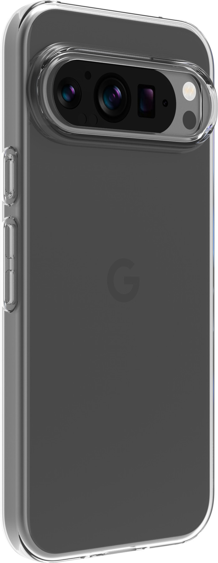 BlueBuilt Google Pixel 9/9 Pro Back Cover Transparant linkerkant