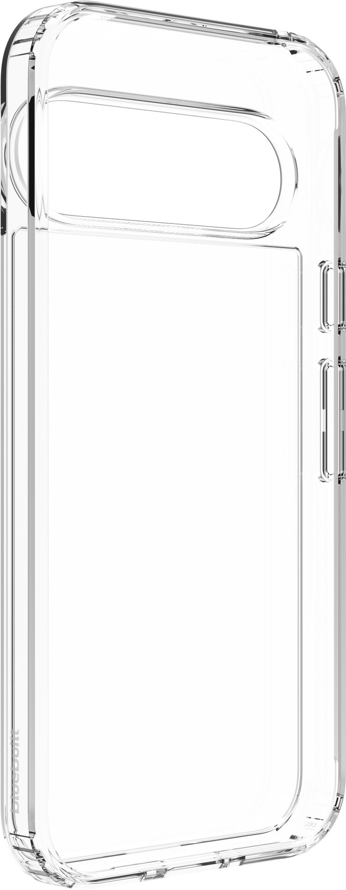 BlueBuilt Protective Back Cover Google Pixel 9/9 Pro Transparent left side