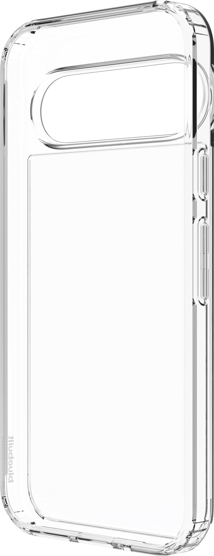 BlueBuilt Protective Back Cover Google Pixel 9/9 Pro Transparent right side