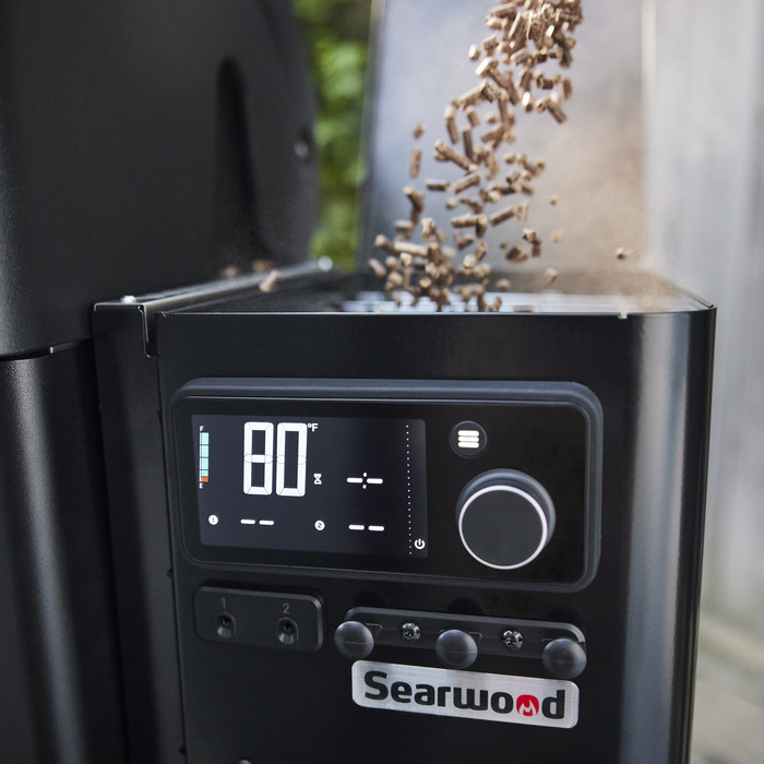 Weber Searwood detail