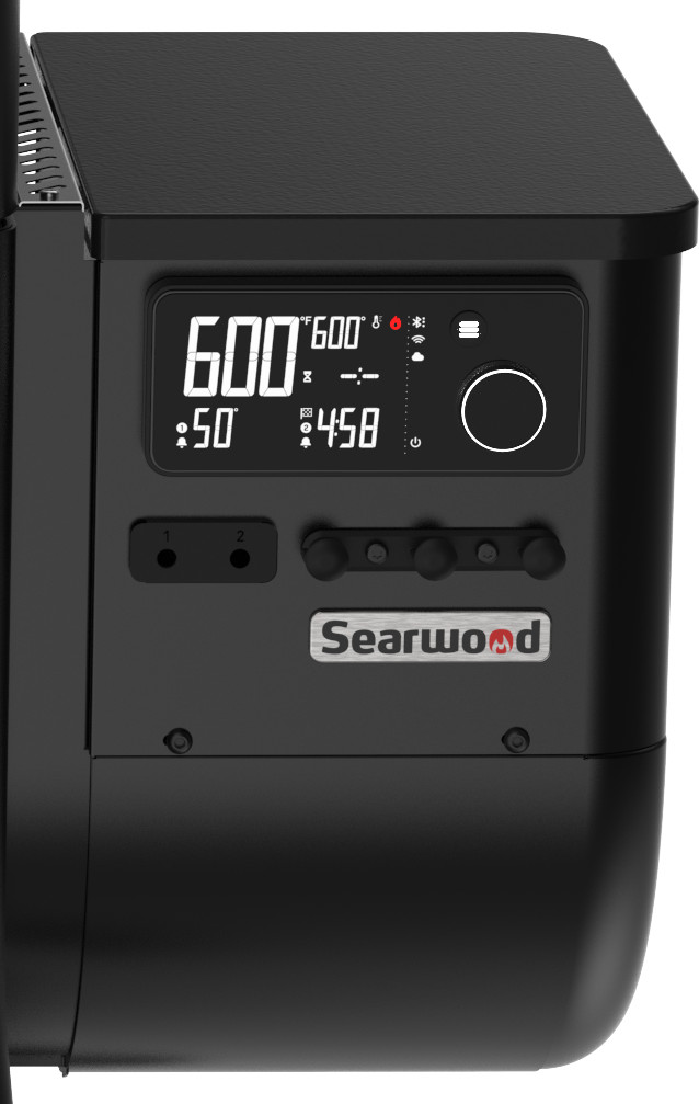 Weber Searwood detail