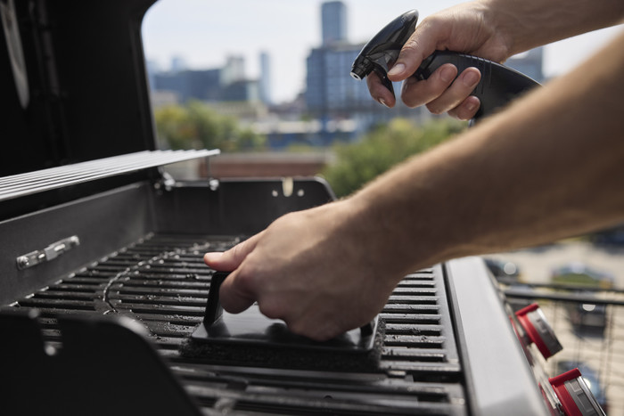 Weber Spirit EP-435 product in gebruik