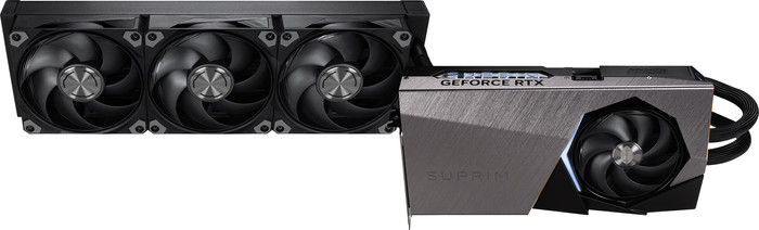 MSI GeForce RTX 5080 SUPRIM LIQUID SOC 16GB voorkant