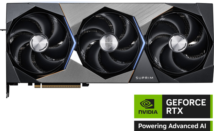MSI GeForce RTX 5080 SUPRIM SOC 16GB voorkant
