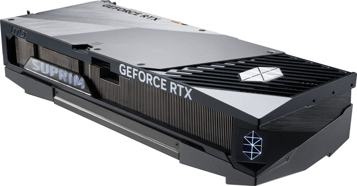 MSI GeForce RTX 5080 SUPRIM SOC 16GB rechterkant