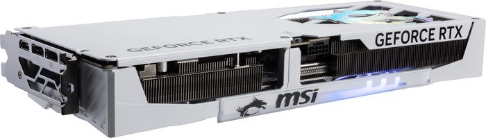 MSI GeForce RTX 5080 GAMING TRIO OC WHITE 16GB linkerkant