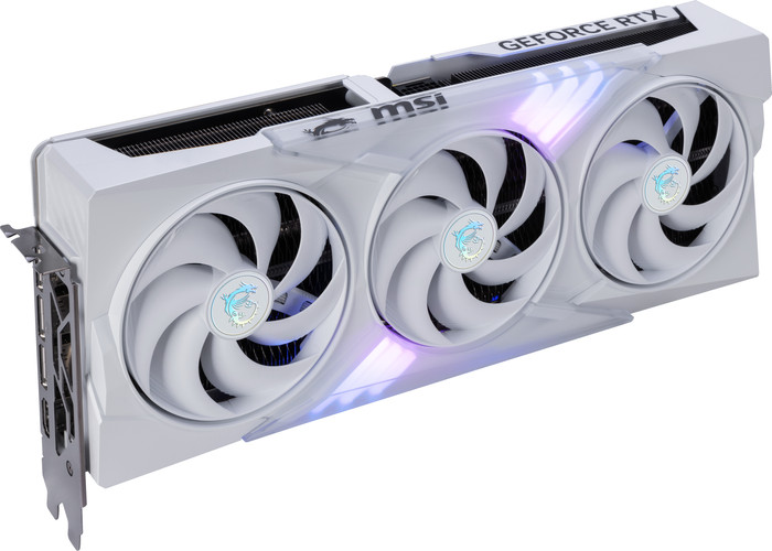 MSI GeForce RTX 5080 GAMING TRIO OC WHITE 16GB Main Image
