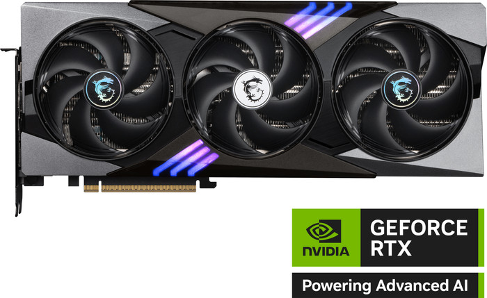 MSI GeForce RTX 5080 GAMING TRIO OC 16GB voorkant