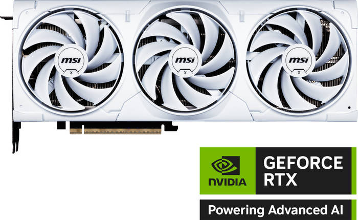 MSI GeForce RTX 5080 VENTUS 3X OC WHITE 16GB voorkant