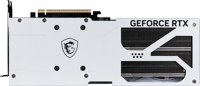MSI GeForce RTX 5080 VENTUS 3X OC WHITE 16GB onderkant