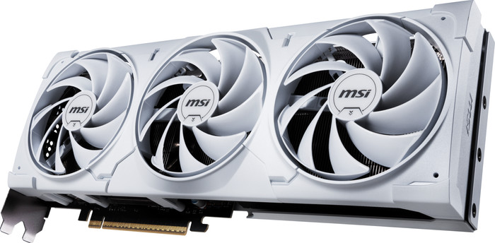 MSI GeForce RTX 5080 VENTUS 3X OC WHITE 16GB rechterkant