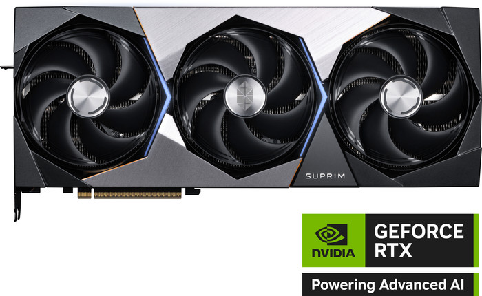 MSI GeForce RTX 5090 SUPRIM SOC 32GB voorkant