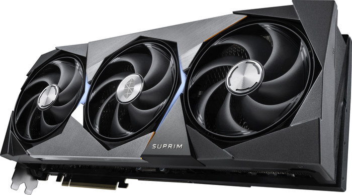 MSI GeForce RTX 5090 SUPRIM SOC 32GB rechterkant