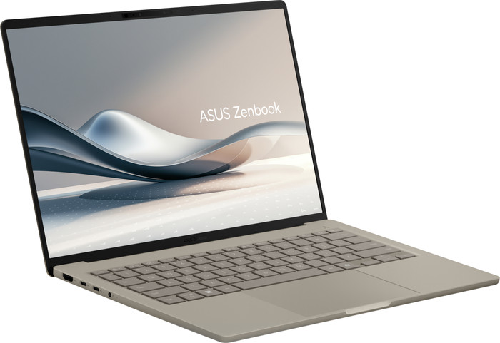 ASUS Zenbook A14 Copilot+ PC OLED UX3407RA-QD906W linkerkant