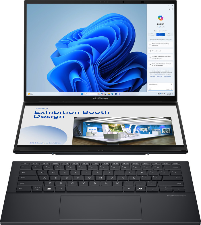 ASUS Zenbook Duo OLED UX8406CA-PZ032W voorkant