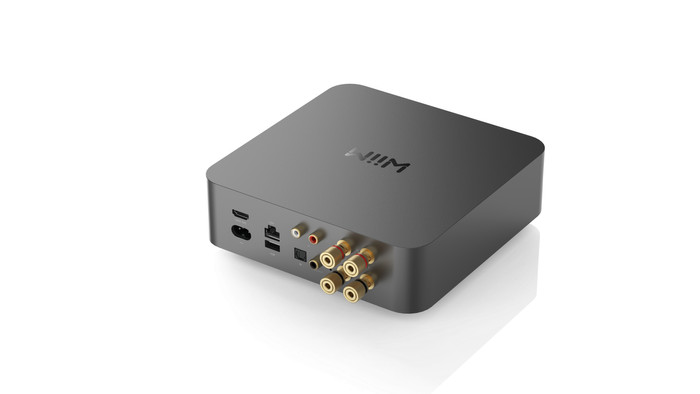 WiiM Amp Pro Grijs bovenkant