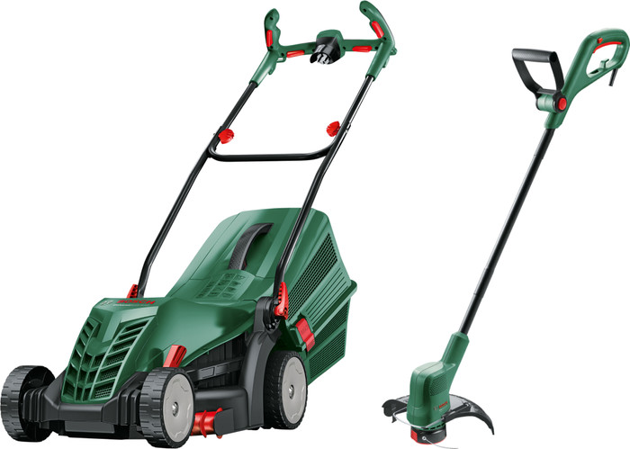 Bosch UniversalRotak 34-405 + Bosch Easygrasscut 23 Main Image