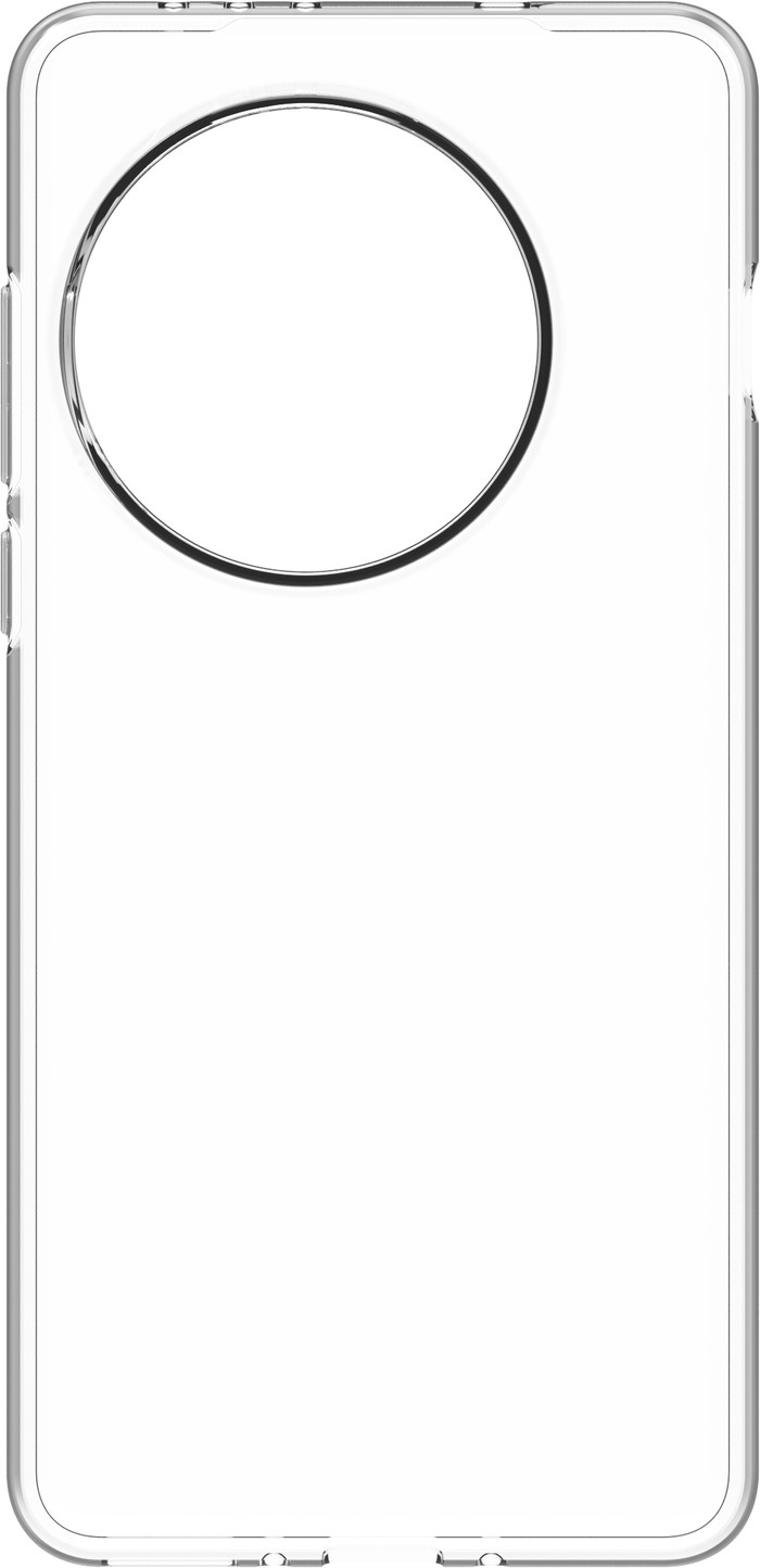 BlueBuilt Back Cover OnePlus 13 Transparant + Screenprotector Glas voorkant