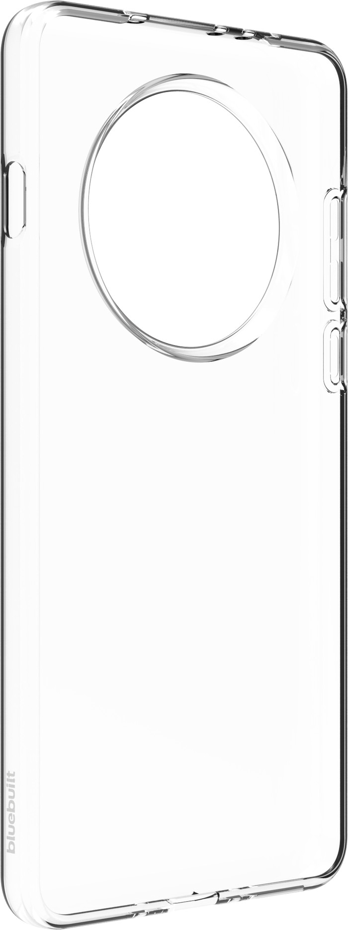 BlueBuilt Back Cover OnePlus 13 Transparant + Screenprotector Glas rechterkant