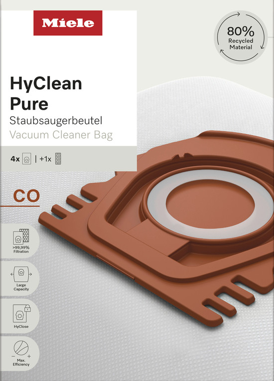 Miele CO HyClean Pure (4 stuks) verpakking
