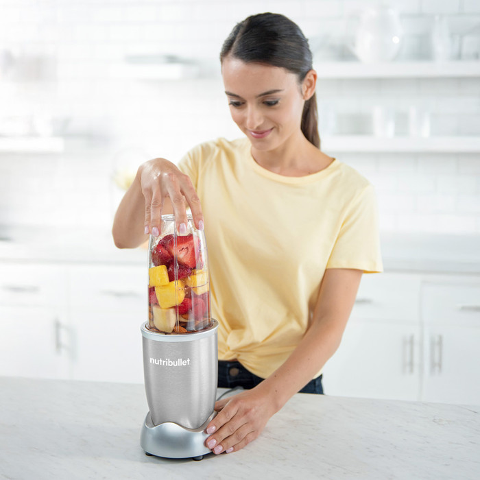 nutribullet 900 Pro Zilver product in gebruik
