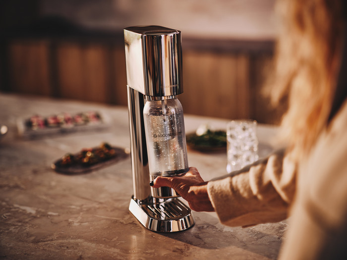 Sodastream Enso Premium product in gebruik